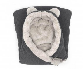 Sac Couffin Teddy Stormy Grey