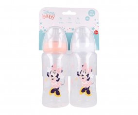 Lot de 2 Biberons Minnie Mouse 360 ml
