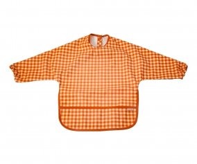 Babero con Mangas Cuadros Sienna Gingham