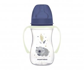 Bouteille Sleeping Koala Blue avec Poignes Fluorescentes 240 ml
