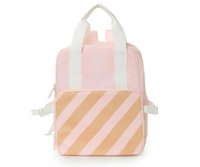 Zaino Termico Monneka Big Stripes Pink Personalizzabile