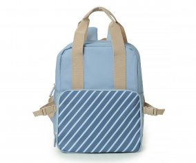 Zaino Termico Monneka Stripes Blue Personalizzabile