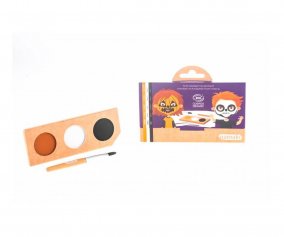 Kit Maquillaje Calabaza y Esqueleto