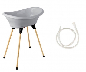 Kit Vaschetta Thermobaby Vasco Grigio + Supporto