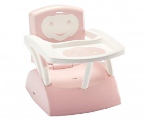 2-in-1 Evolutionary Booster Seat in Powder Pink