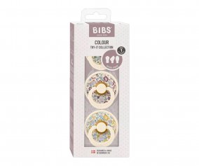 Pack 3 Chupetes BIBS Try-It Liberty Eloise Ivory