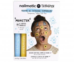 Tattoopen Set 2 Monster Marker Pen