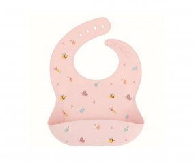 Bavoir Silicone Bugs