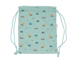 Personalised Fabric Sack Backpack Trucks