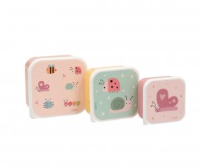 3 Lunch Boxes Bugs