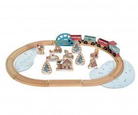 Sistema de Tren Navidad FSC Little Dutch