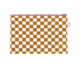 Borsa a Mano Lili Damier Caramel