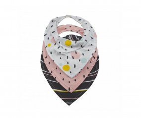 Set 3 Bandanas Rosa