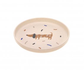 Assiette Antidrapante Eco Little Mateys Bleu roi 