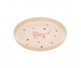 Assiette antidrapante Eco Little Mateys Spicy Orange