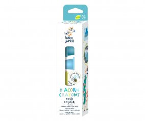 6 Ceras en Forma de Bellota Cold Colour