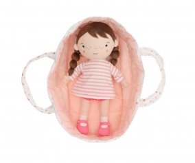 Doll Lola with White Strawberries Carrier