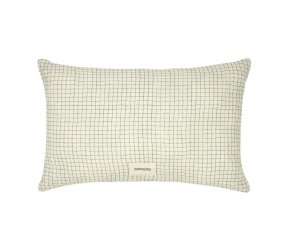 Coussin Wabi-Sabi Blue Grid 