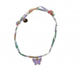  Bracciale Liberty Farfalla Lilla