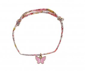 Bracelet Pink Butterfly