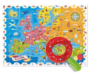 Puzzle Detective El Mapa de Europa