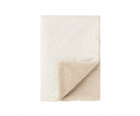 Coperta Neonato Stories Winter Honey Sweet Dots Natural