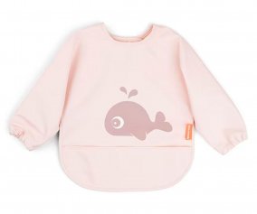 Bavoir  manches Powder Wally de 6  18 m Personnalisable