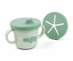 Tasse 3 en 1 en Silicone Croco 