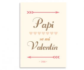 Lmina Personalizada So Valentim Papai