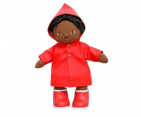Dinkum  Conjunto Rainy Red para boneca