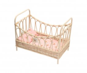 Lit Jakarta Jambi avec Matelas Sweet Deer pour Poupe 