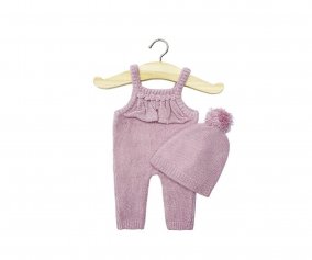 Ensemble tricot Lisea Flamingo rose pour poupes Gordis et Soft
