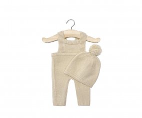 Ensemble en Jersey Maxime Crme pour Gordis and Soft Dolls