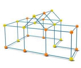 Costruisci la Tua Casetta Xtreme Projects 70 pezzi