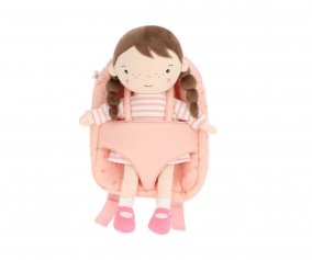 Lola Doll with Pink Strawberries Backpack