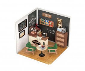 Modellino Miniatura Caffetteria Rolife Super Creator