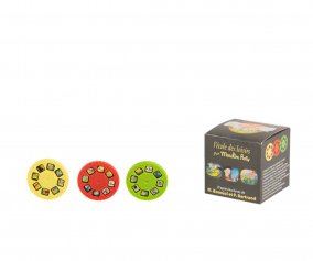 Box with 3 Discs for Cornebidouille Flashlight