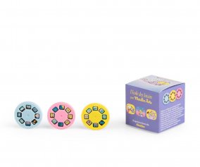 Box with 3 Discs for Croque-Bisous Flashlight