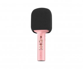Microfone sem fio e karaok Maxlife Pink