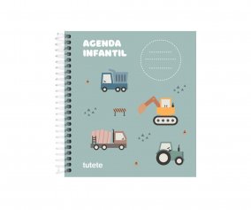 Pequea Agenda Guardera Personalizable Tutete Trucks