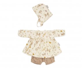 Conjunto de Ropa con Gorrito Butterflies para Muecas