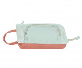 Necessaire Stripes Sage 