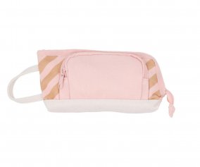 Trousse de Toilette Big Stripes Pink