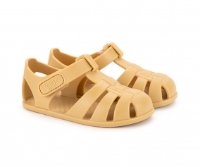 Igor Children's Sandals with Velcro Nemo Solid Dijon