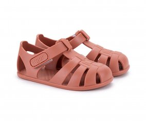 Sandales de Plage pour Enfants  Velcro Igor Nemo Solid Terracotta