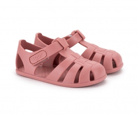 Children's Jelly Sandals Igor Velcro Nemo Solid Pink