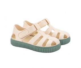 Sandales de Plage pour Enfants Igor Nico Ivory Green 