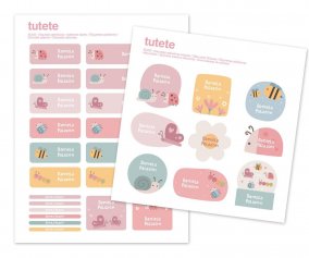 29 Etichette Adesive Bugs