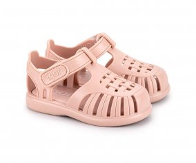 Sandales de Plage Enfants Igor Velcro Tobby Solid Blush