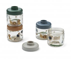 Pack 4 Dispensadores de Comida Dominique All Together / Sandy